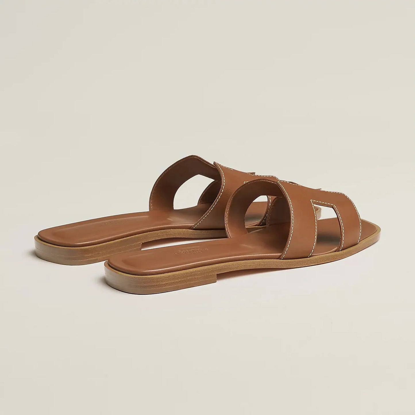 Sandales Hermès Oran - Marron