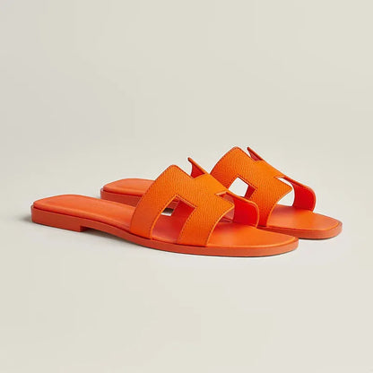 Sandales Hermès Oran - Orange Sunset