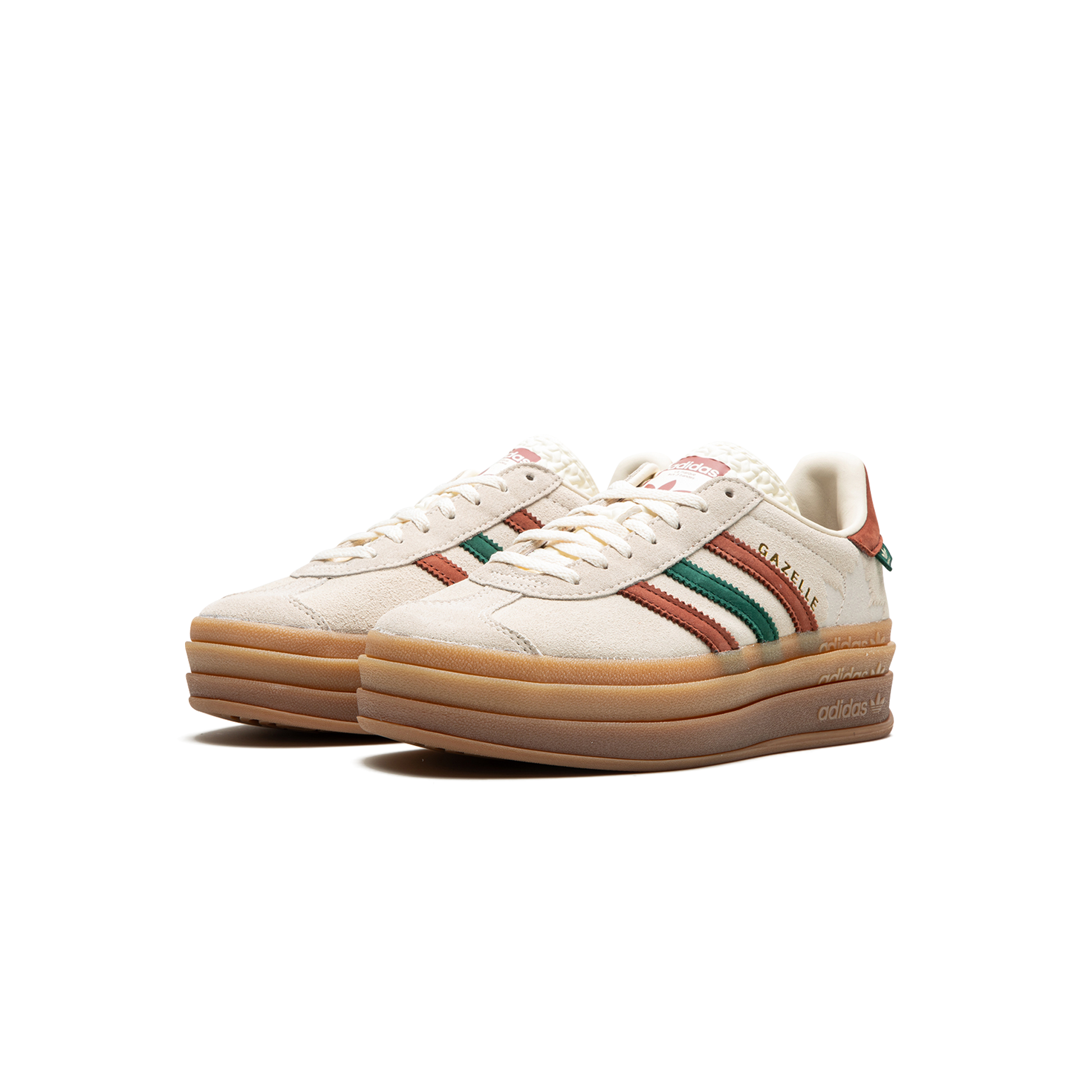 Adidas Gazelle BOLD "Cream White / Wild Sepia" - Manore Store