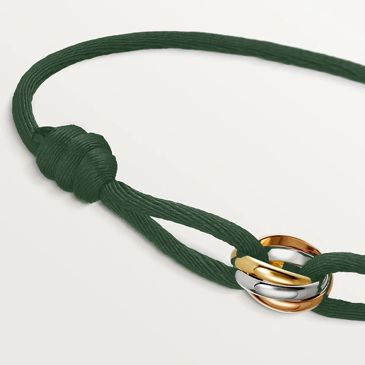 BRACELET CARTIER TRINITY CORDON VERT