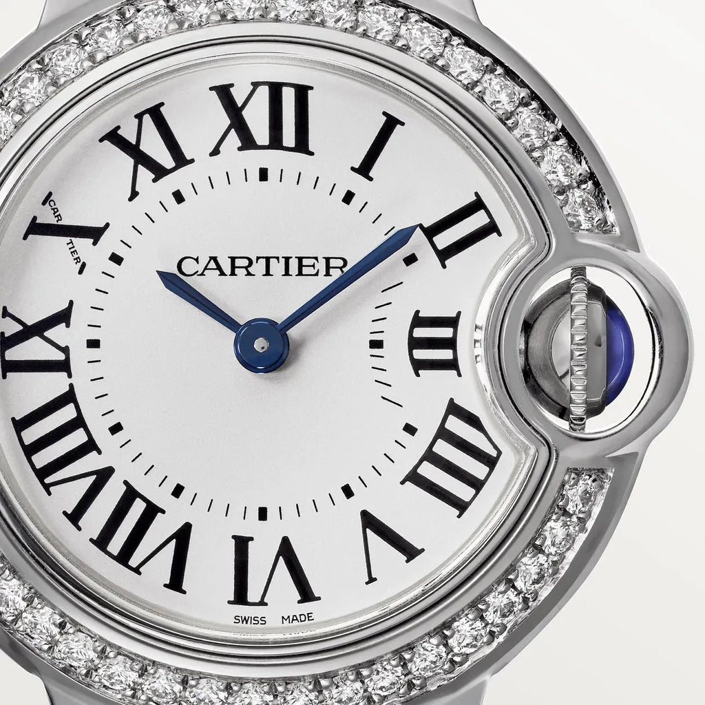Montre Cartier - Ballon Bleu Sertie Argenté - Manore Store