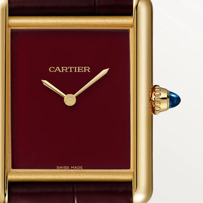 Montre Cartier - Tank Louis Cartier "Bordeaux" - Manore Store