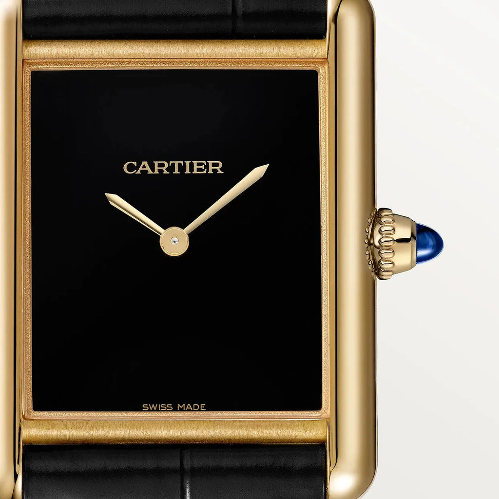 Montre Cartier - Tank Louis Cartier "Noir" - Manore Store