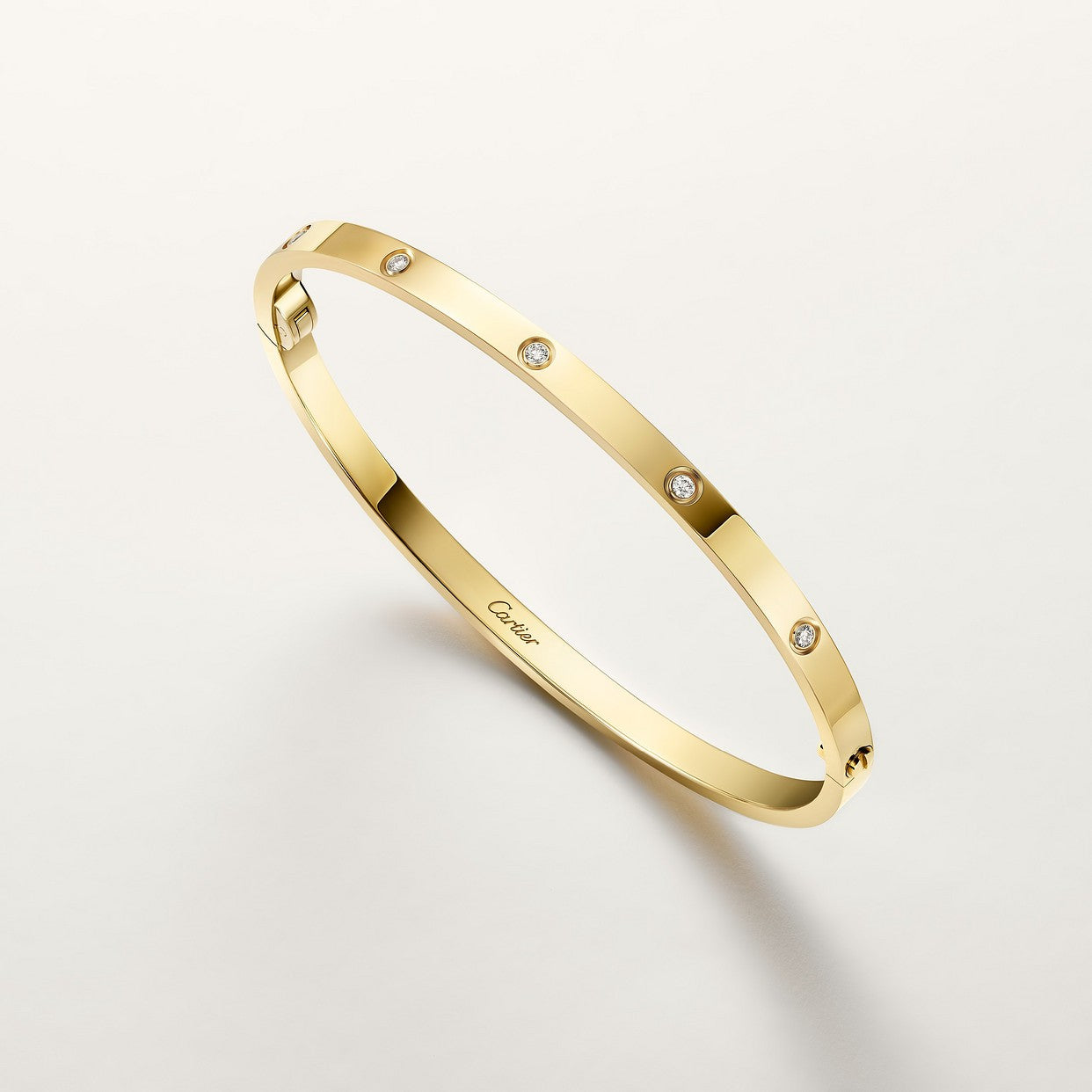 BRACELET CARTIER LOVE PETIT MODÉLE DIAMOND GOLD
