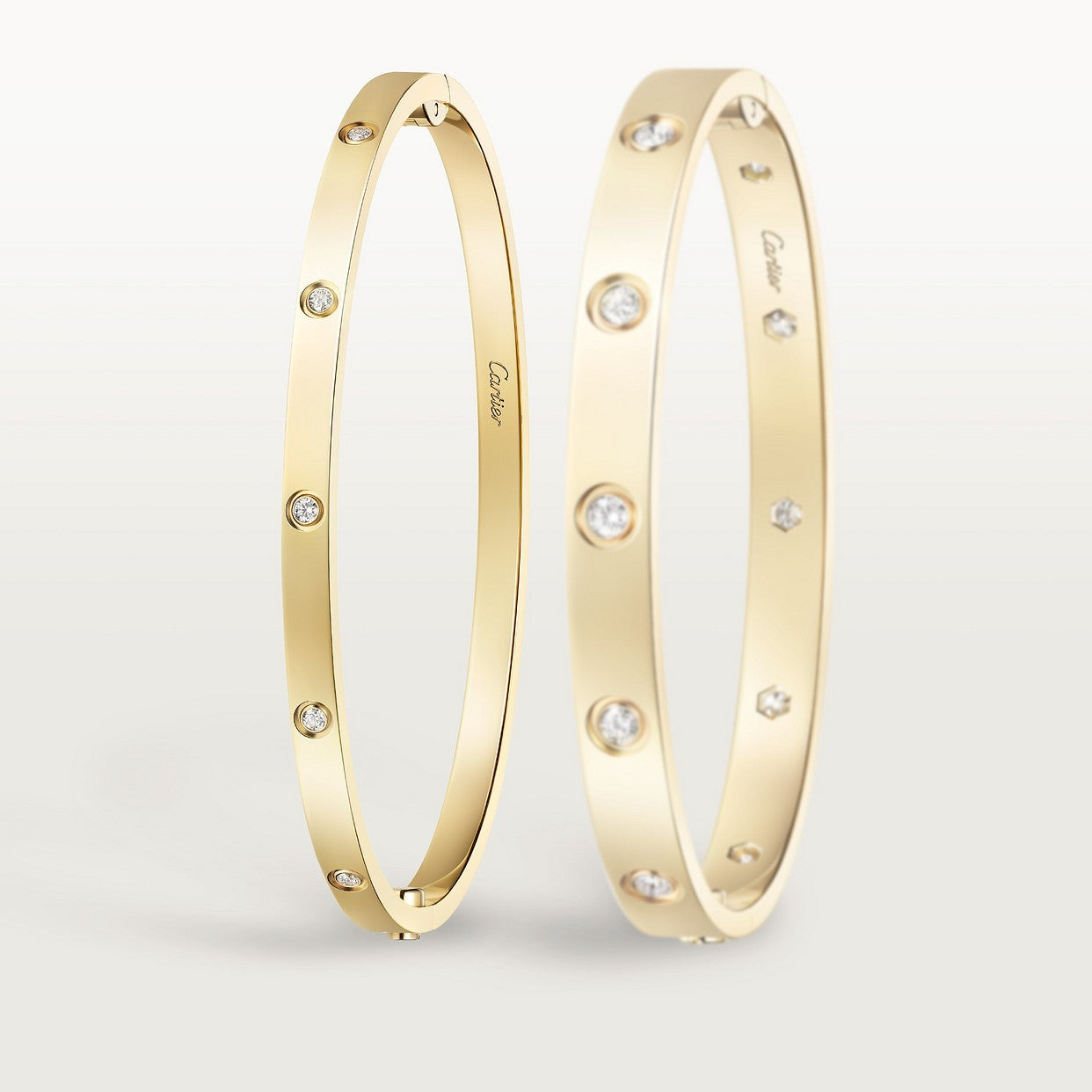 BRACELET CARTIER LOVE PETIT MODÉLE DIAMOND GOLD