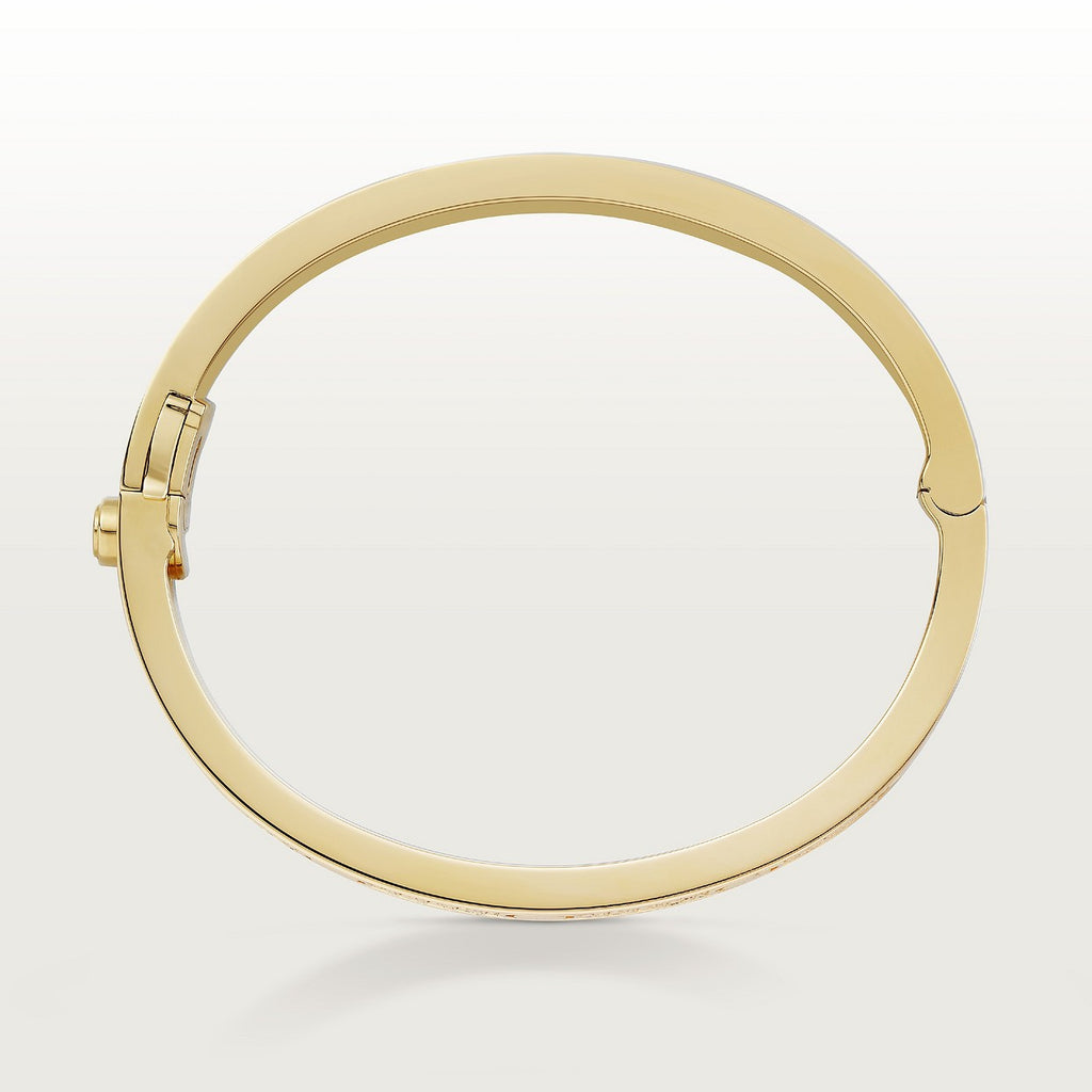 BRACELET CARTIER LOVE MODÉLE CLASSIQUE PAVÉ GOLD