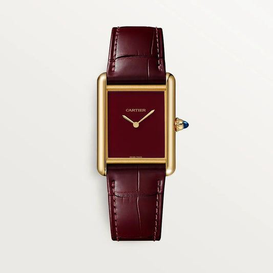 Montre Cartier - Tank Louis Cartier "Bordeaux" - Manore Store