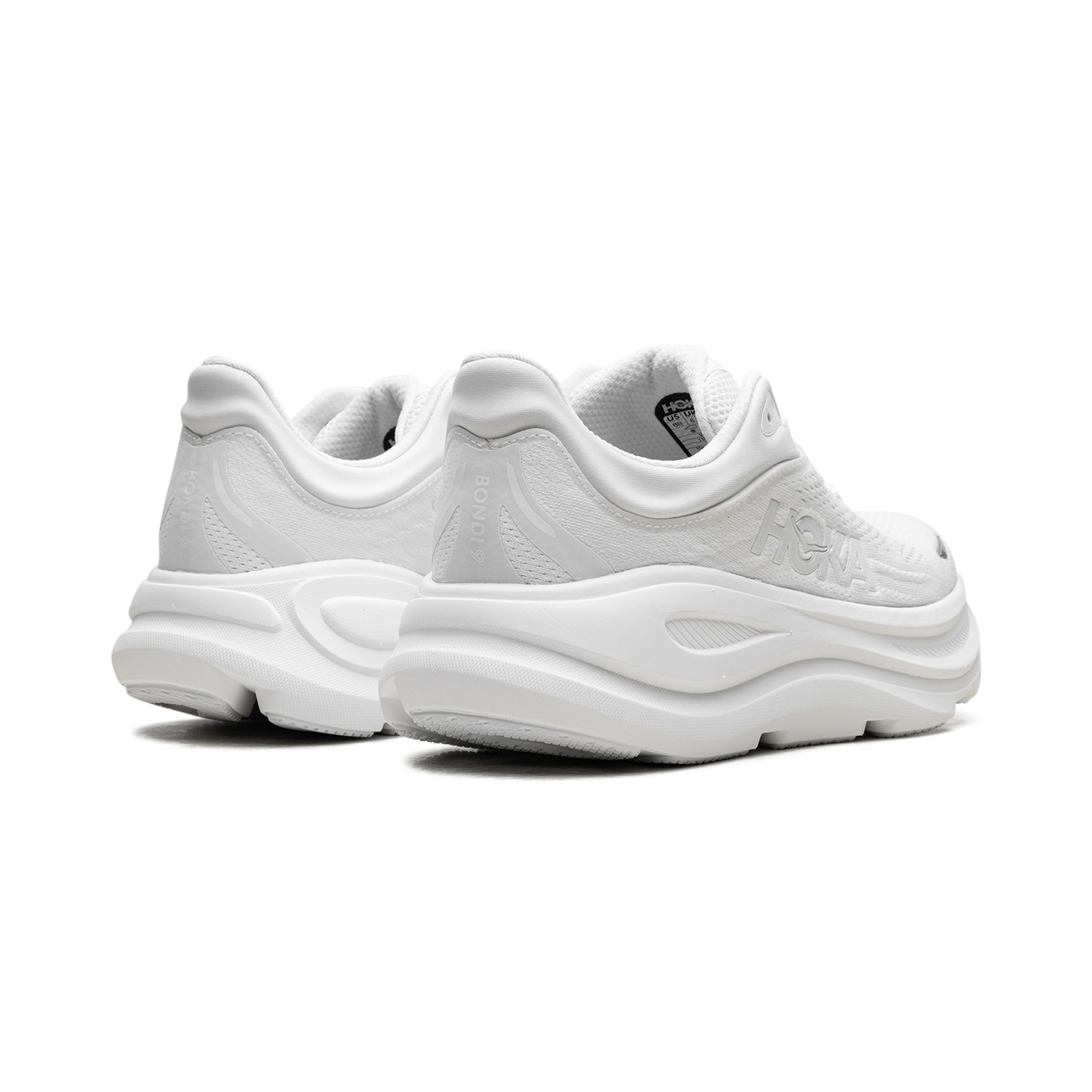 Hoka Bondi 9 "WHITE / WHITE"