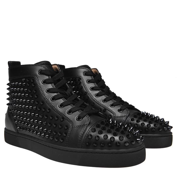 CHRISTIAN LOUBOUTIN SPIKE HIGH TOP TRAINERS - Manore Store