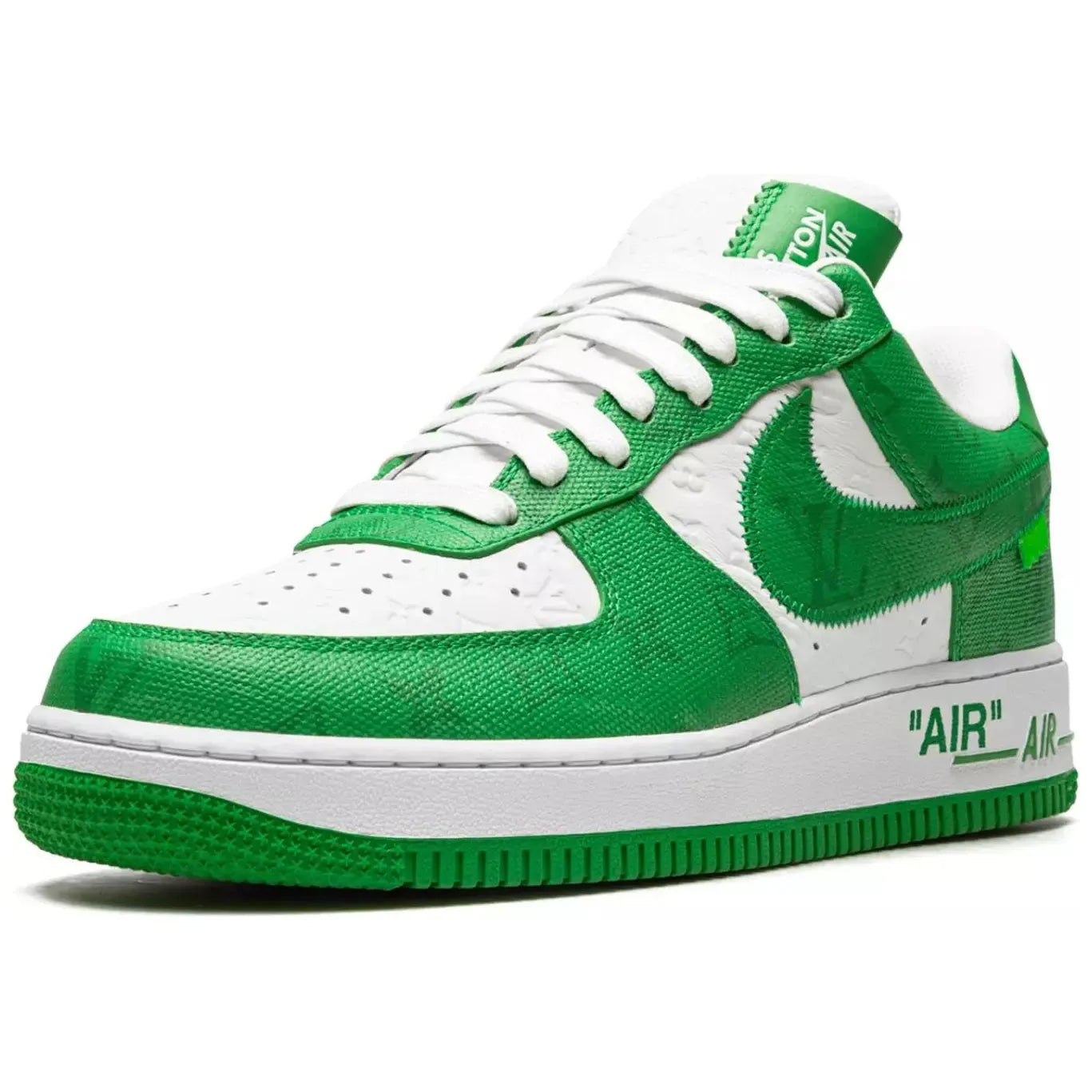 LOUI*S VUITTO*N  AIR FORCE 1 LOW "Virgil Abloh - White/Green"