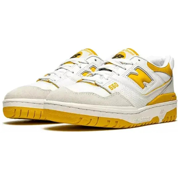 New Balance 550 Sea Salt Varsity Gold