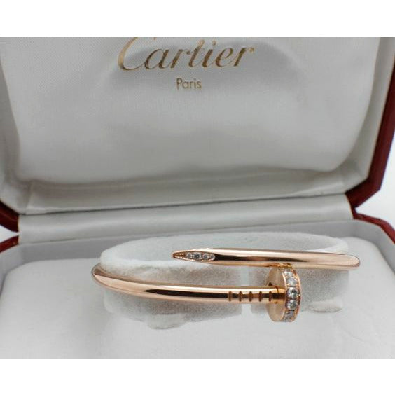 Bracelet Cartier Clou Gold Strass