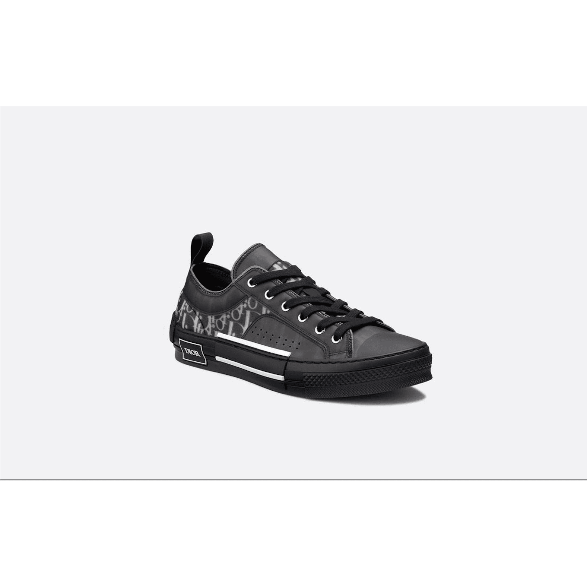 Dior B23 Oblique noir et blanc basses - Manore Store
