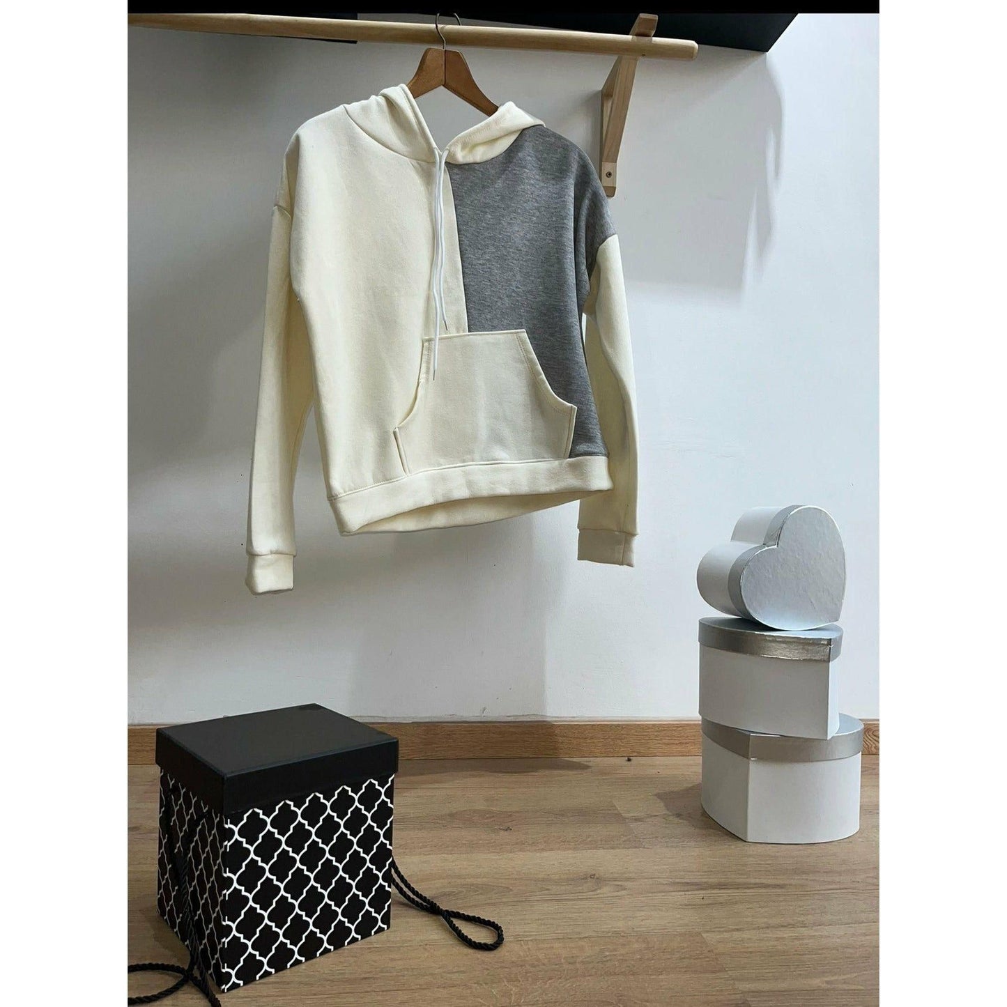 Hoodie Grey - Manore Store