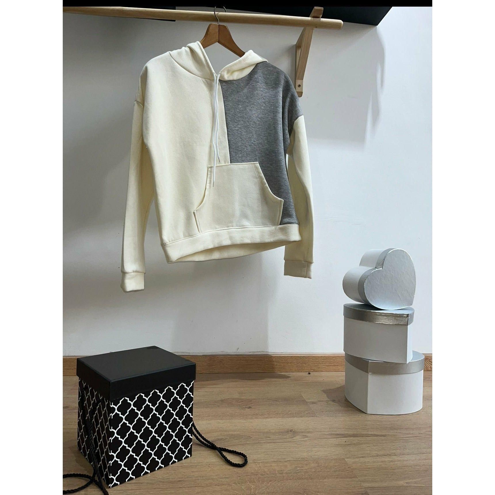 Hoodie Grey - Manore Store