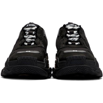 Balen*ciaga Triple S Black