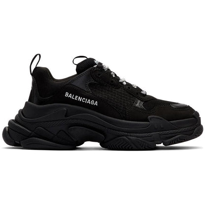 Balen*ciaga Triple S Black