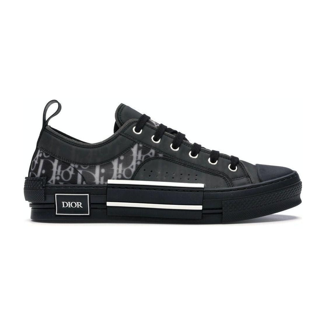 Dior B23 Oblique noir et blanc basses - Manore Store