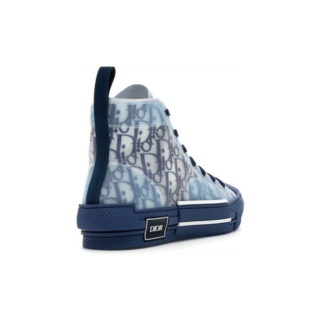 Dior B23 High Top Blue Oblique - Manore Store