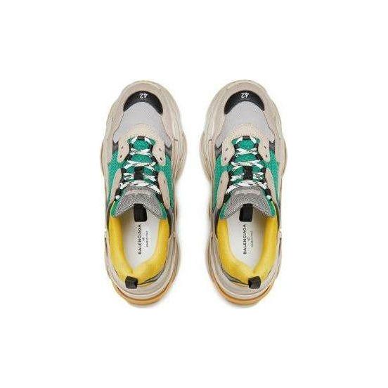 Balen*ciaga Triple-S "Green/Yellow" - Manore Store
