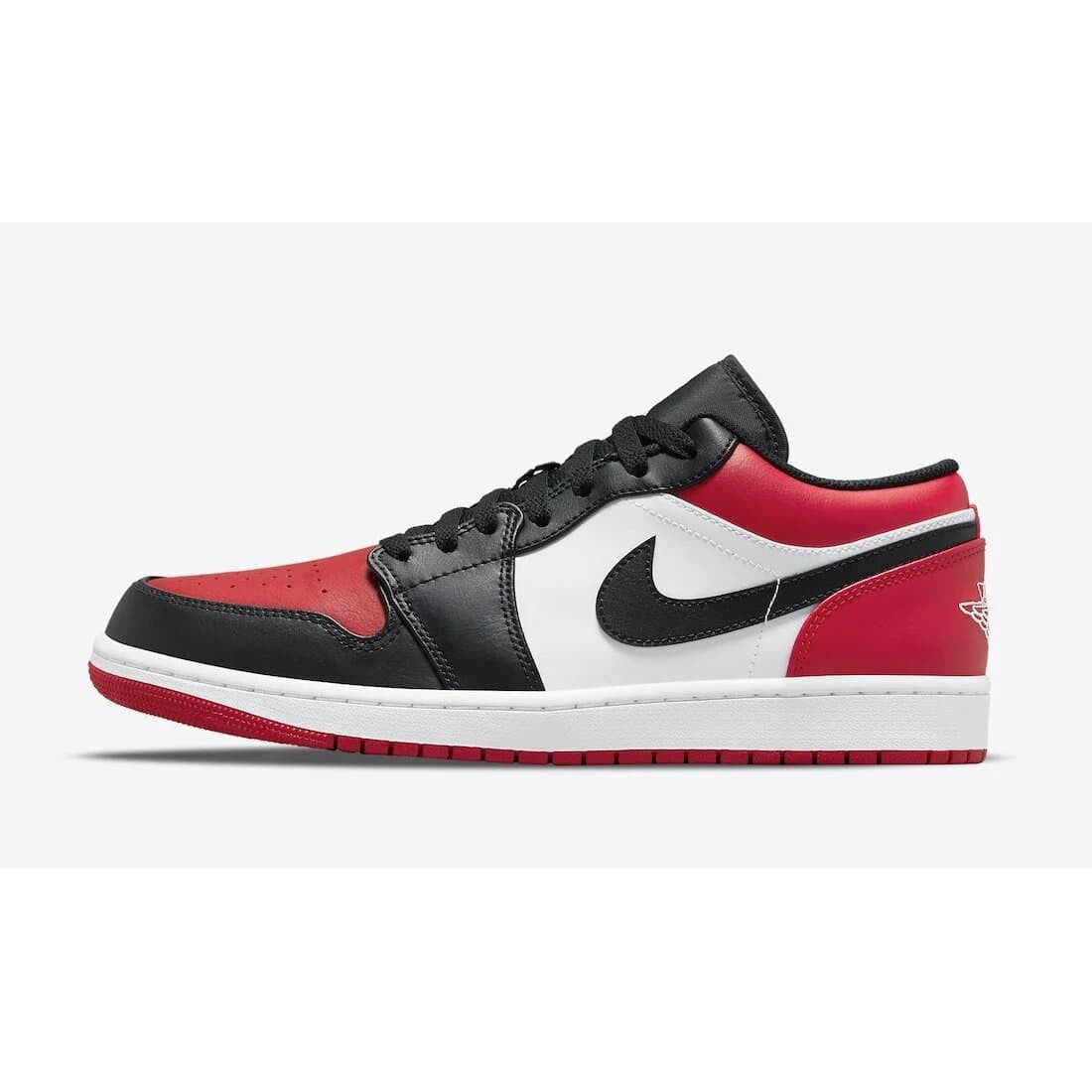 Air Jordan 1 Low Bred Toe " 2021 "